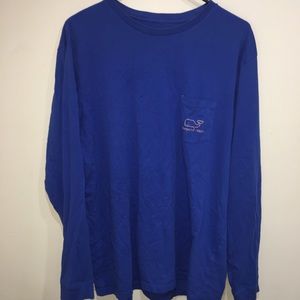 Vineyard Vines Blue Long Sleeve Tee